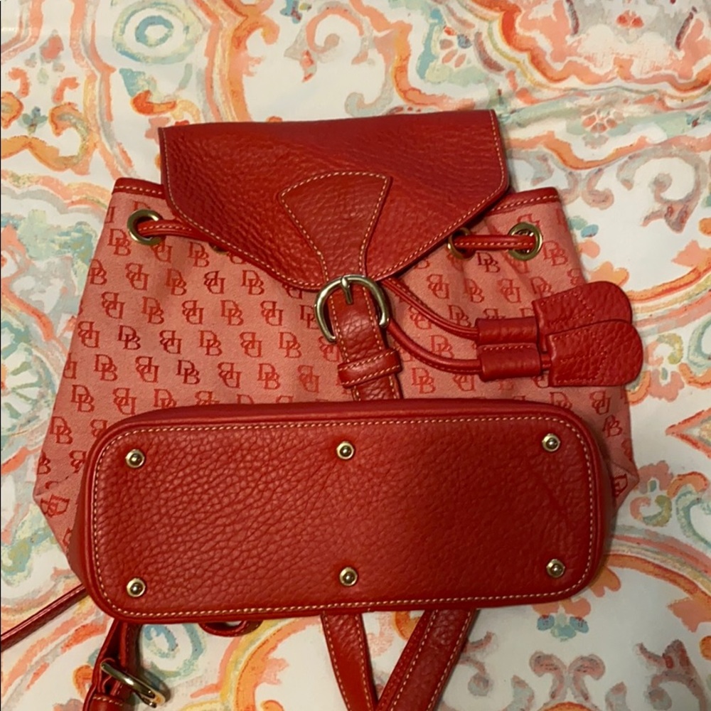 Dooney & Bourke Red Backpack